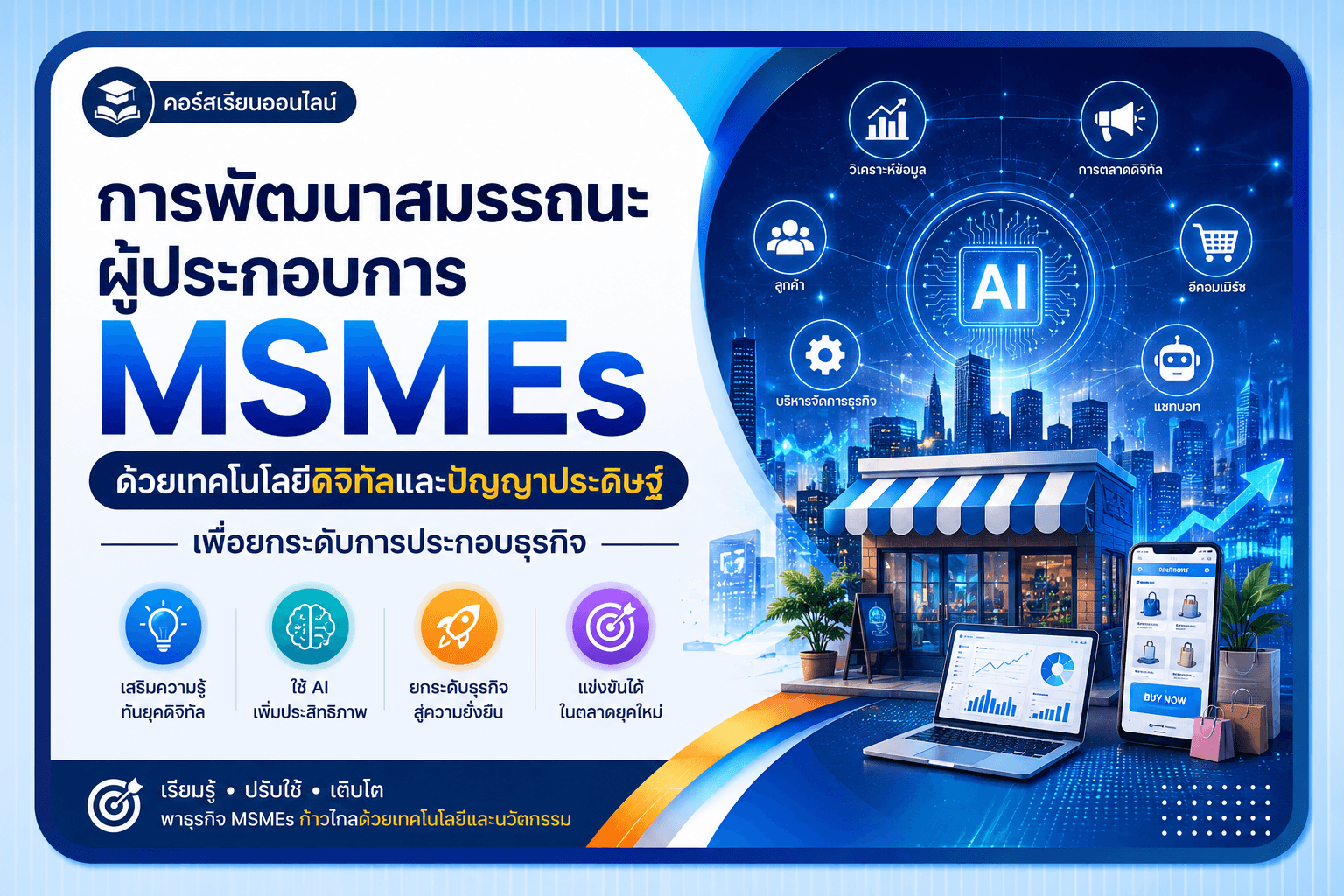 การพัฒนาสมรรถนะผู้ประกอบการ MSMEs