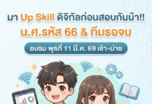 กำหนดการสอบวัดระดับสมรรถนะดิจิทัล