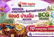 ประกวดนำเสนอผลิตภัณฑ์ชุมชน “สืบสาน สร้างสรรค์ของดีบ้านฉัน ด้วย BCG Model” รอบคัดเลือก